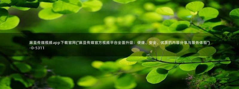 麻豆 下载导航：麻豆传媒视频app下载官网(\