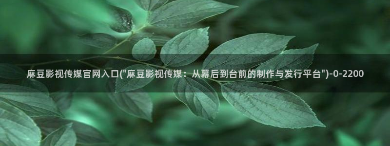 麻豆资源视频